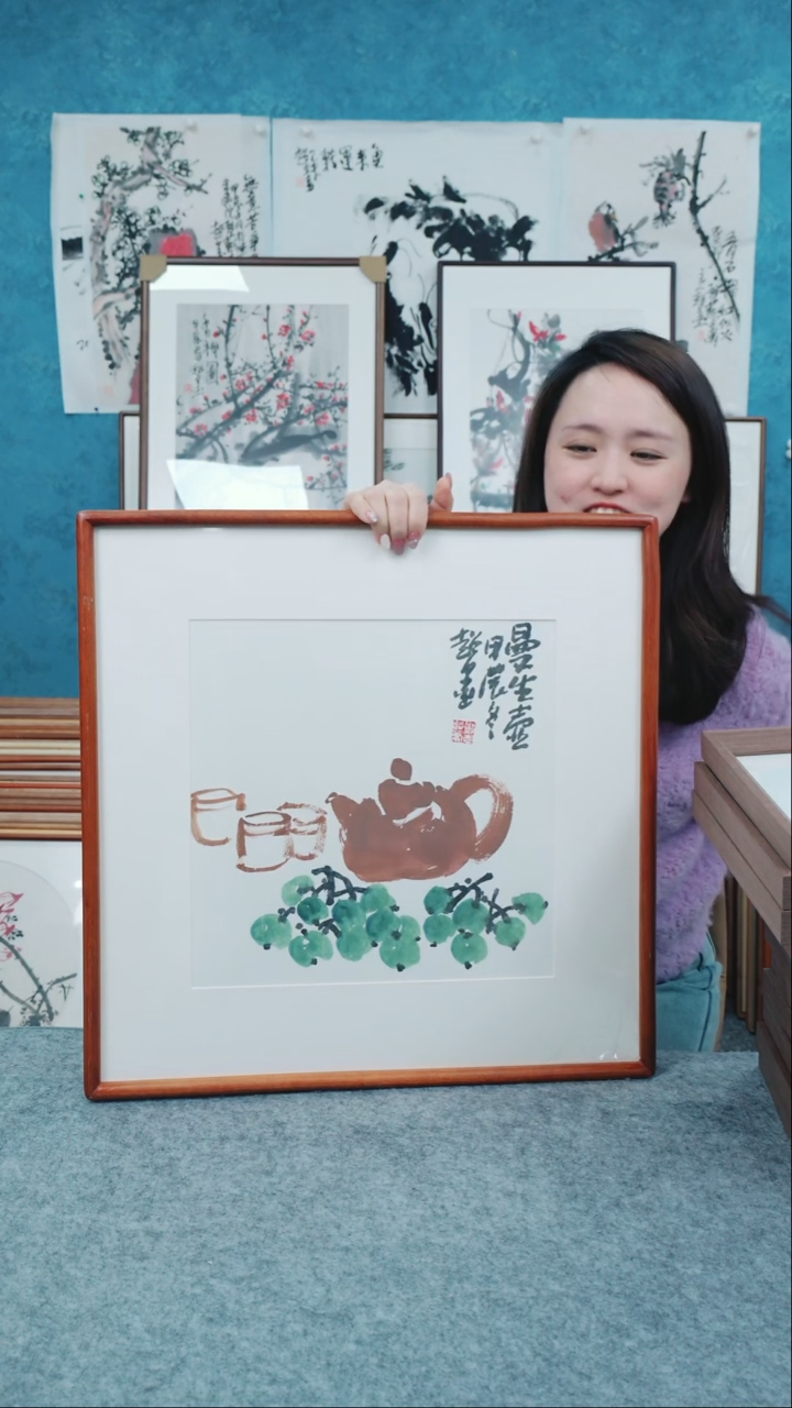 【闪购商品】国画50*50郑志超老师花鸟