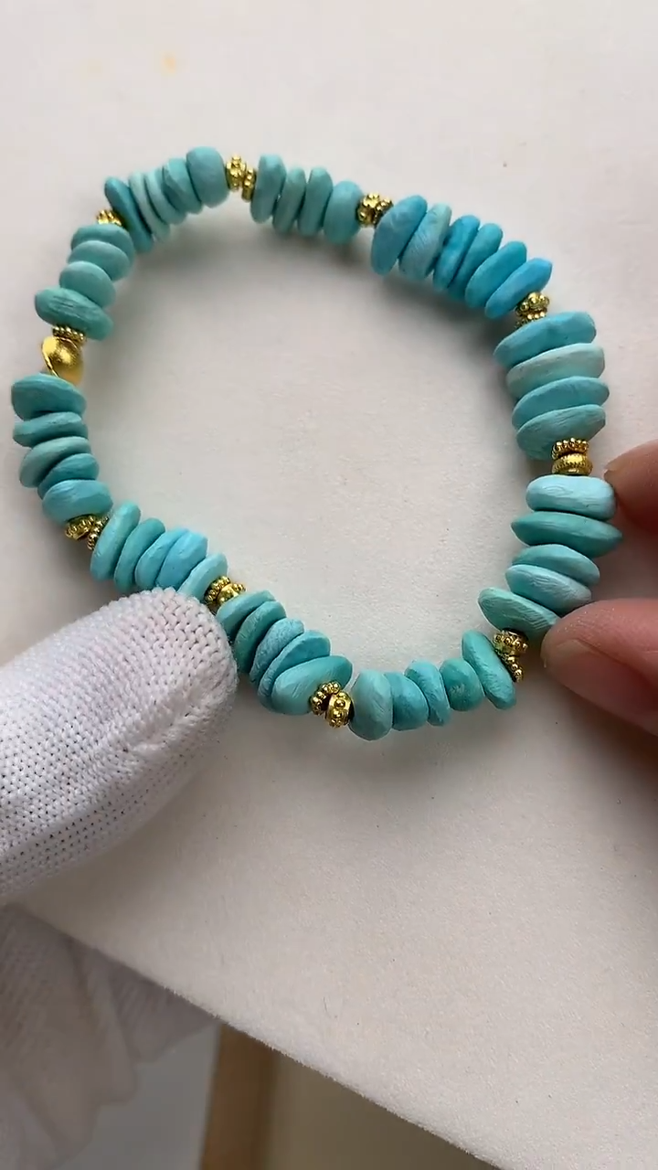 未镶嵌绿松石珠宝半成品86