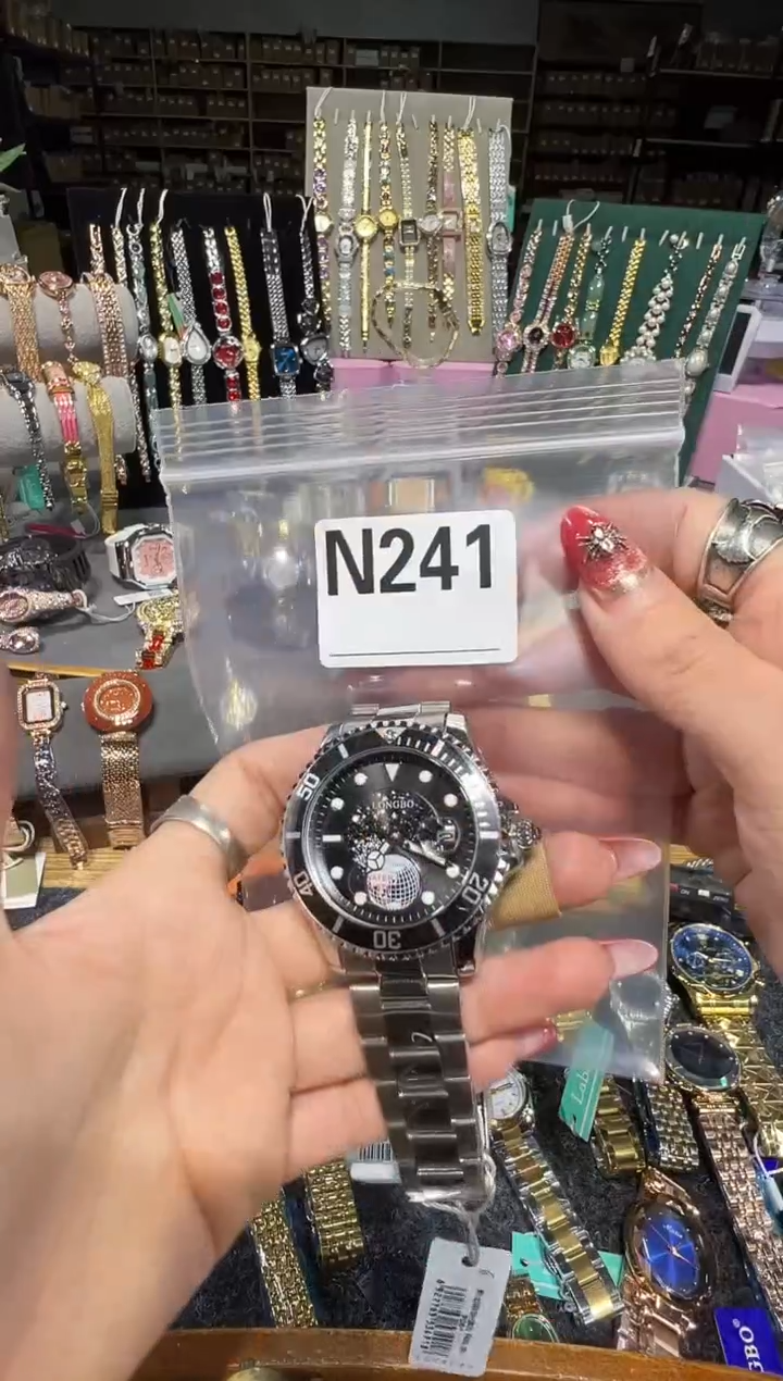 石英机芯不锈钢不锈钢直播定闪专用