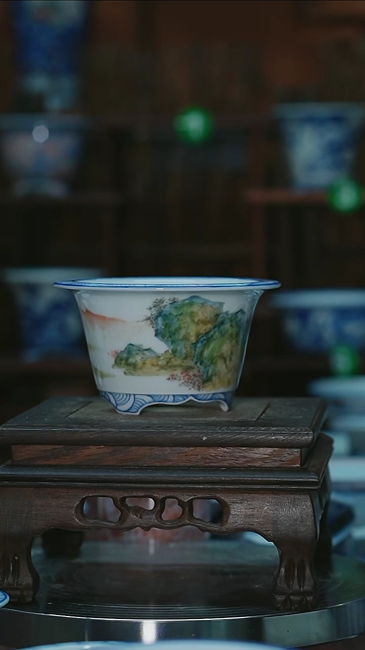 【闪购商品】其他手绘陶瓷内口8高5.8深