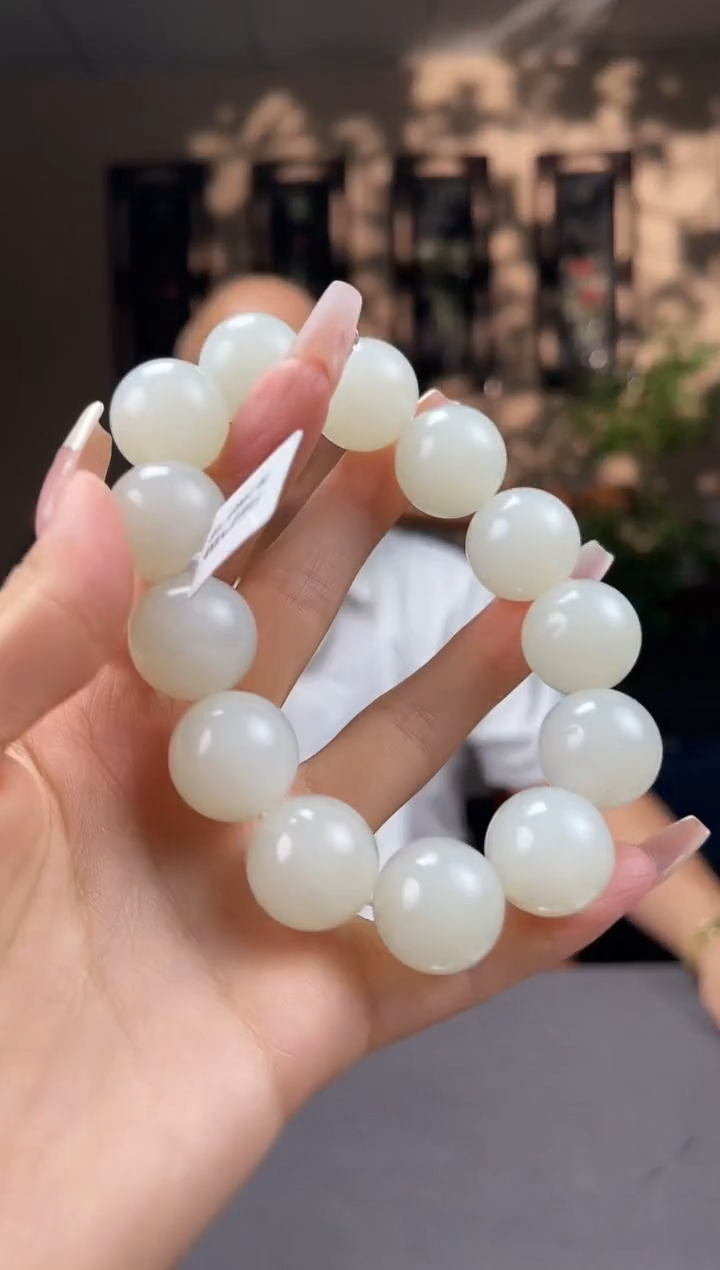 和田玉未镶嵌颈饰S509