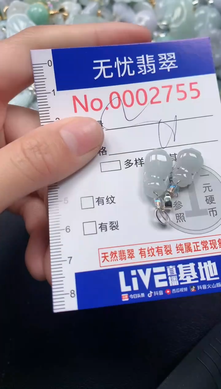 颈饰未镶嵌翡翠2755