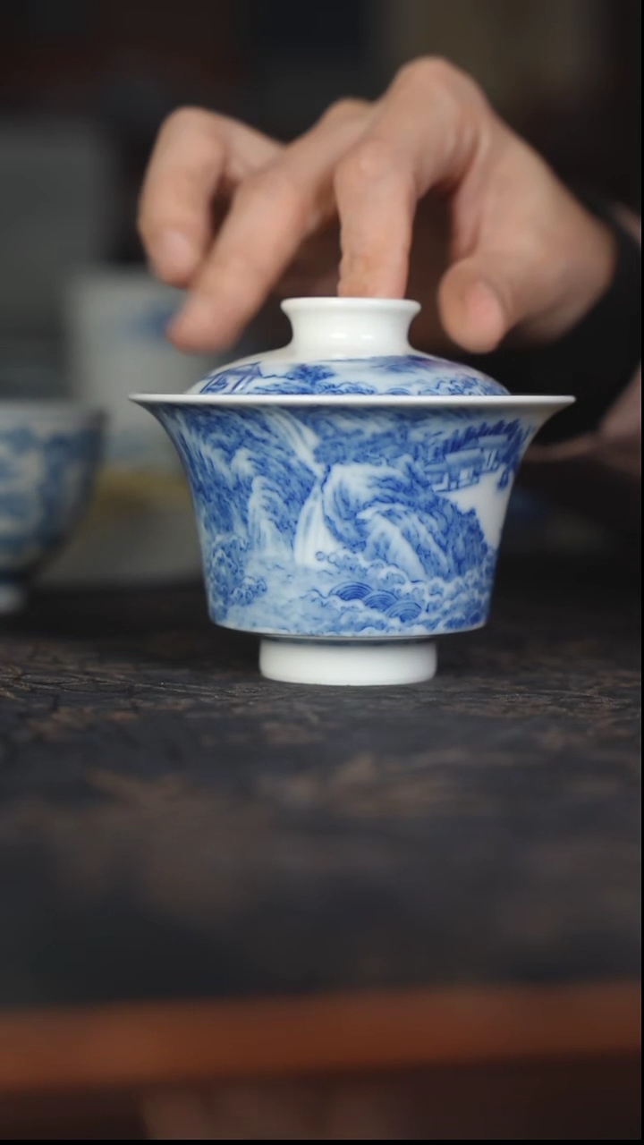 摆件瓷景德镇精品陶瓷茶器