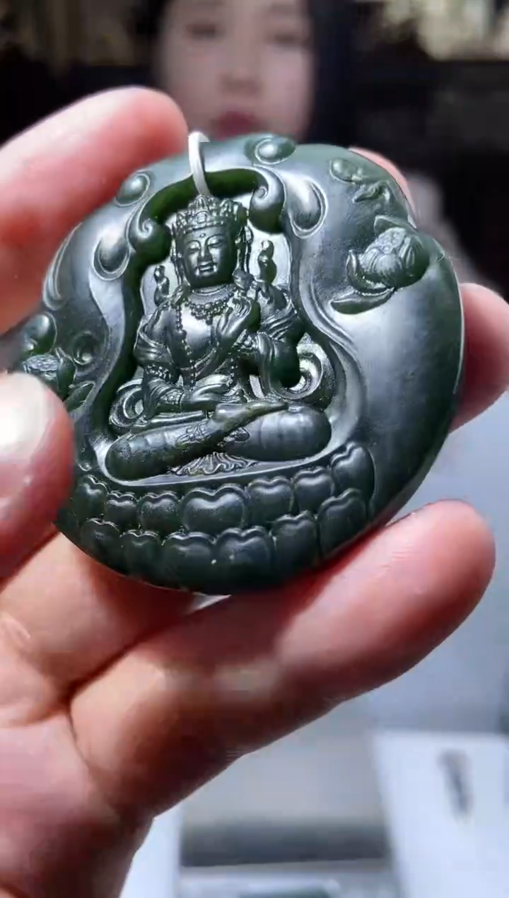 【闪购商品】定制和田玉天然和田玉拍一发一