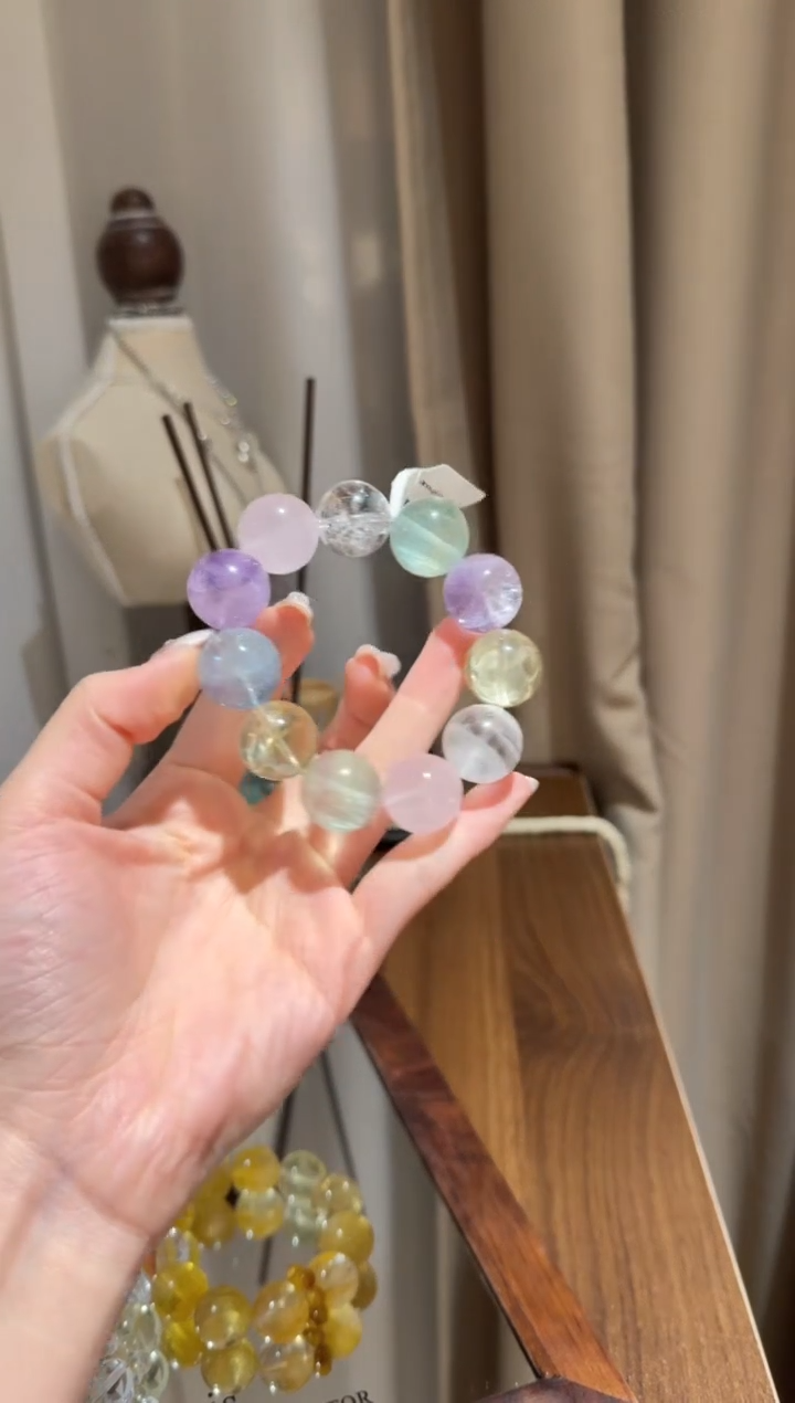 未镶嵌手串水晶）拍4单发一串 拍1单发单珠 多样性发货