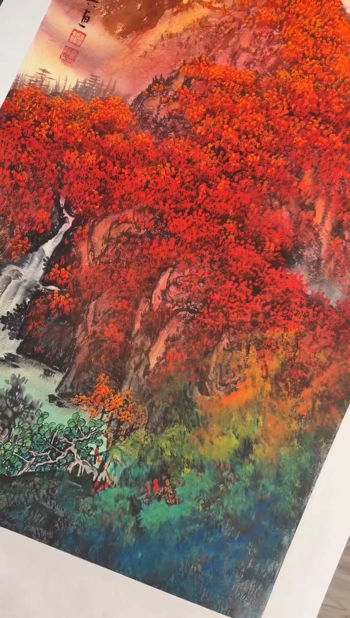 国画18赵隆轩美术馆李庆兴老师作品
