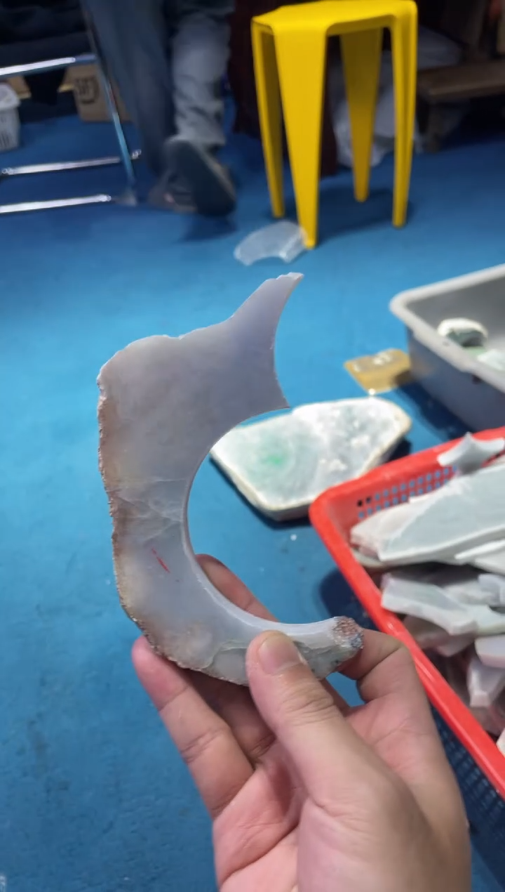 【闪购商品】翡翠把件未镶嵌N翡翠边角