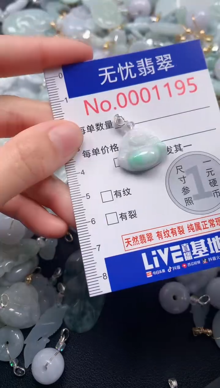 颈饰未镶嵌翡翠1195