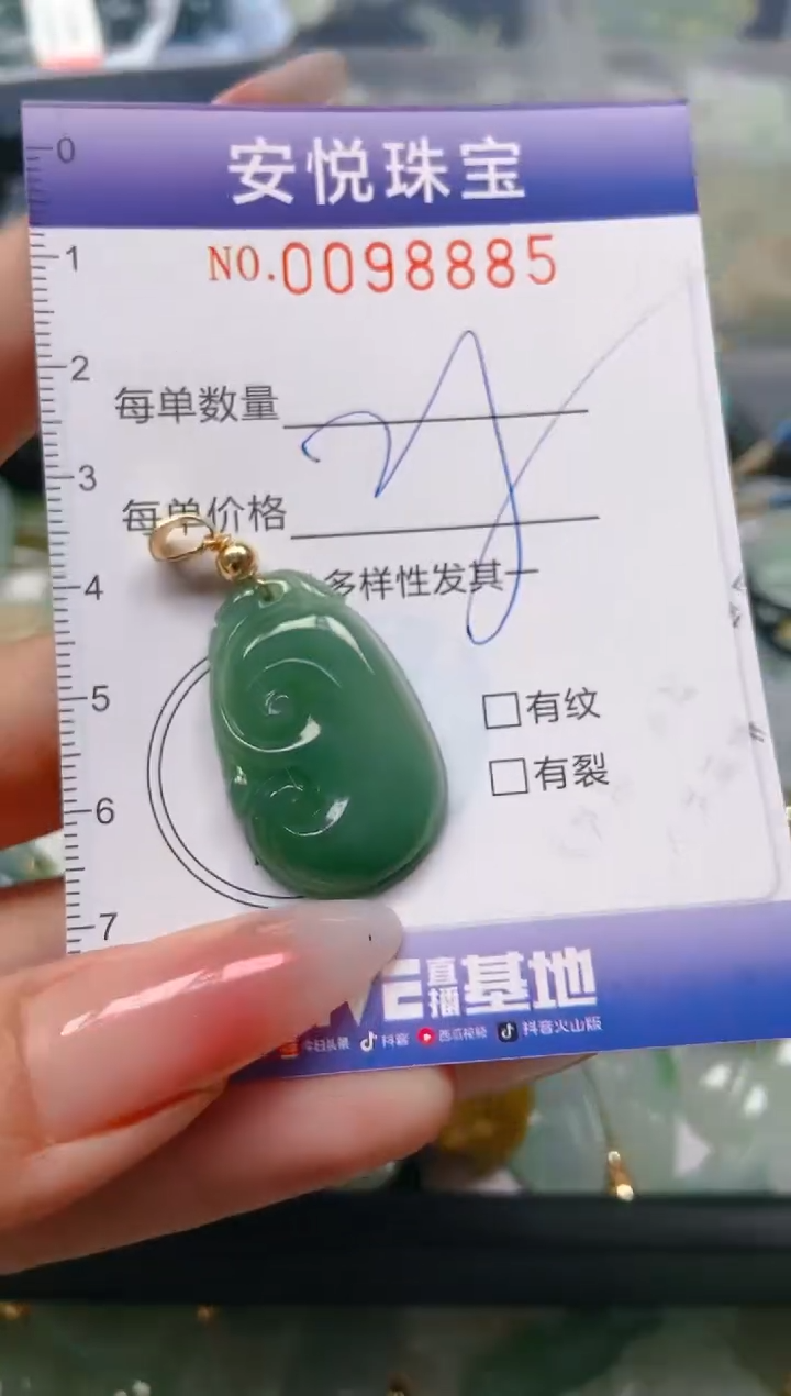 【闪购商品】翡翠颈饰未镶嵌闪购0098885