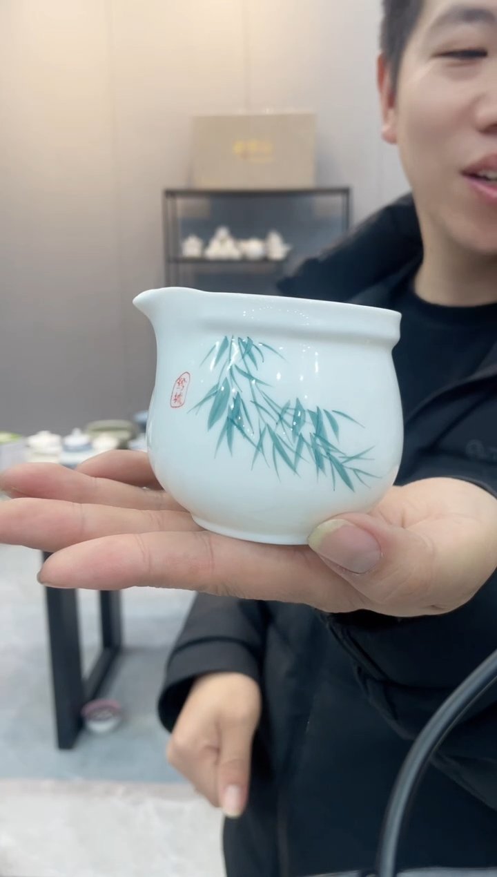【闪购商品】【瓷心匠物】直播间福利专款竹公道圆
