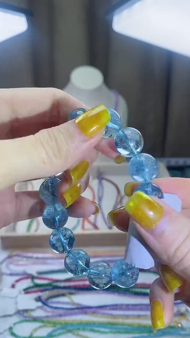 【闪购商品】海蓝宝石手链未镶嵌诗宁甄选珠宝SYZB105