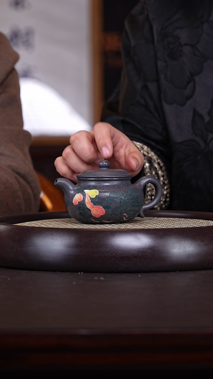 【闪购商品】紫砂茶壶储立强21-26 天青仿古230c