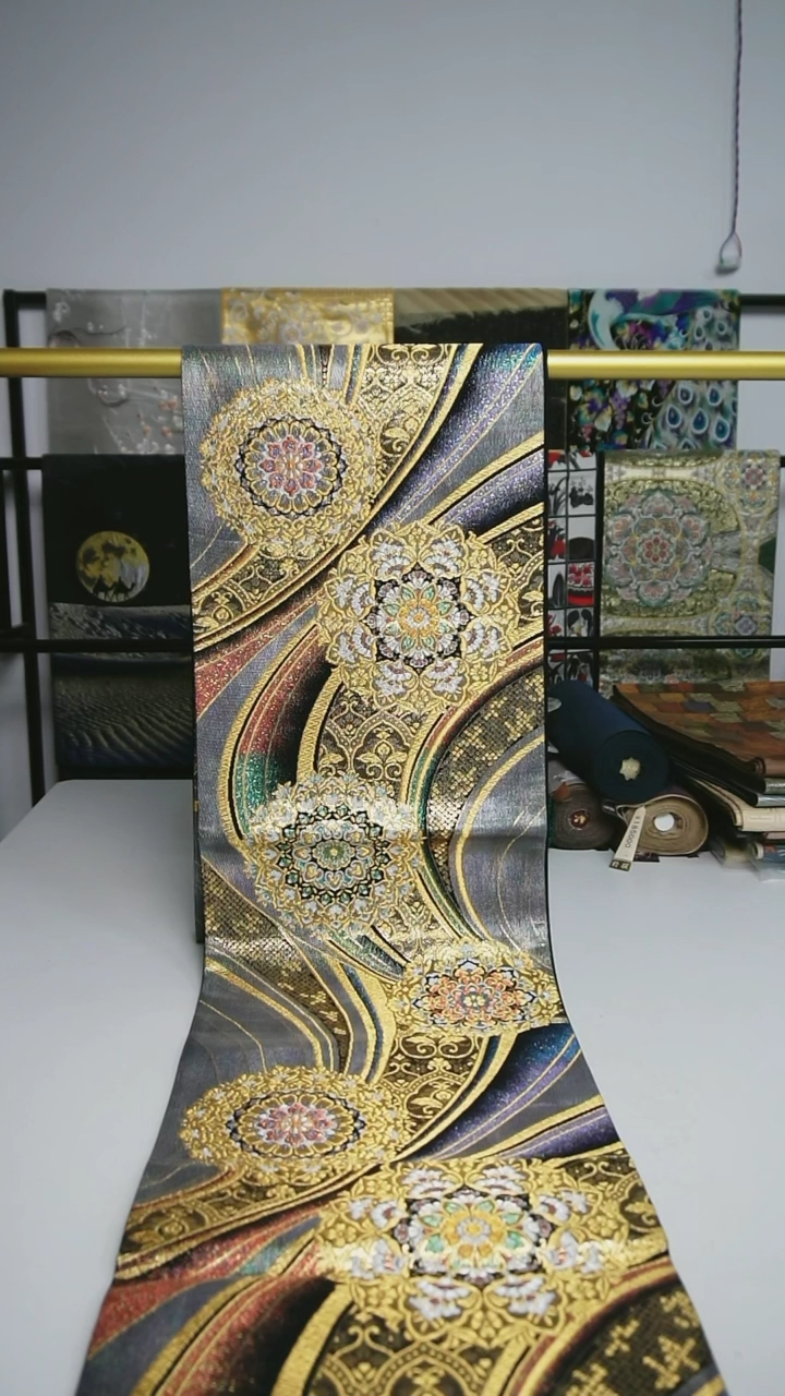 【闪购商品】织绣织锦74六通宝相花