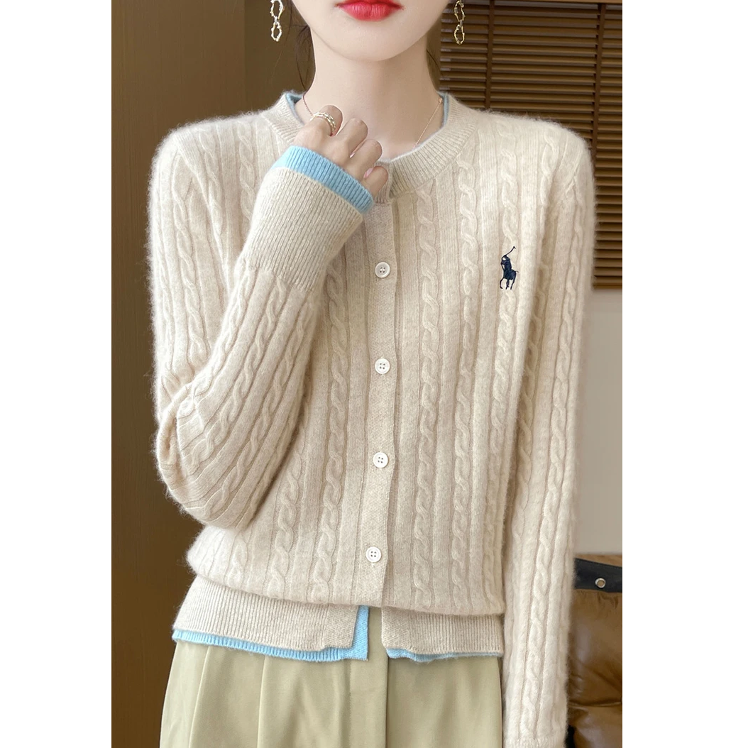 A563刺绣衫短款秋冬春秋外搭