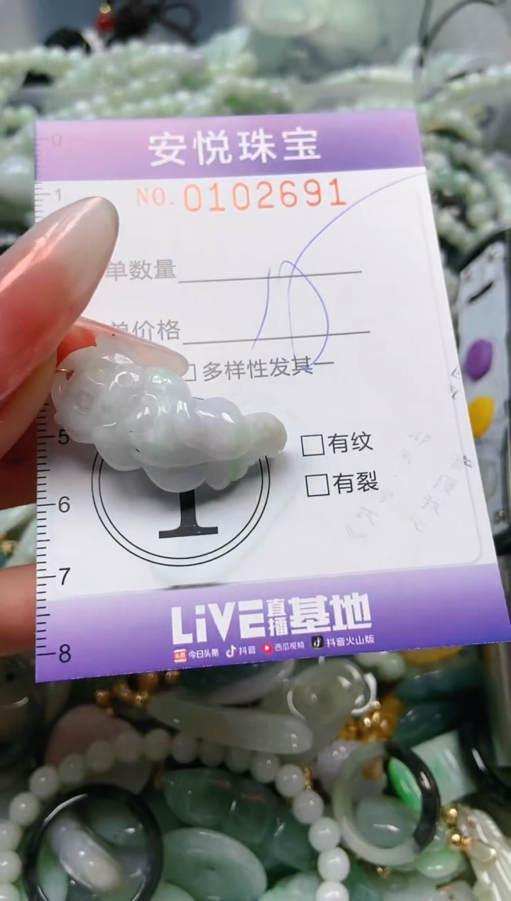 【闪购商品】翡翠颈饰未镶嵌闪购0102691
