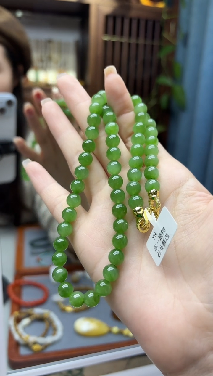 未镶嵌和田玉挂件和田玉项链YR