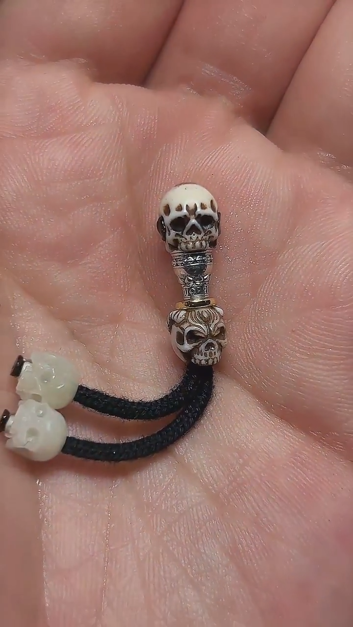 贝壳其他半鄂骷髅三通套装