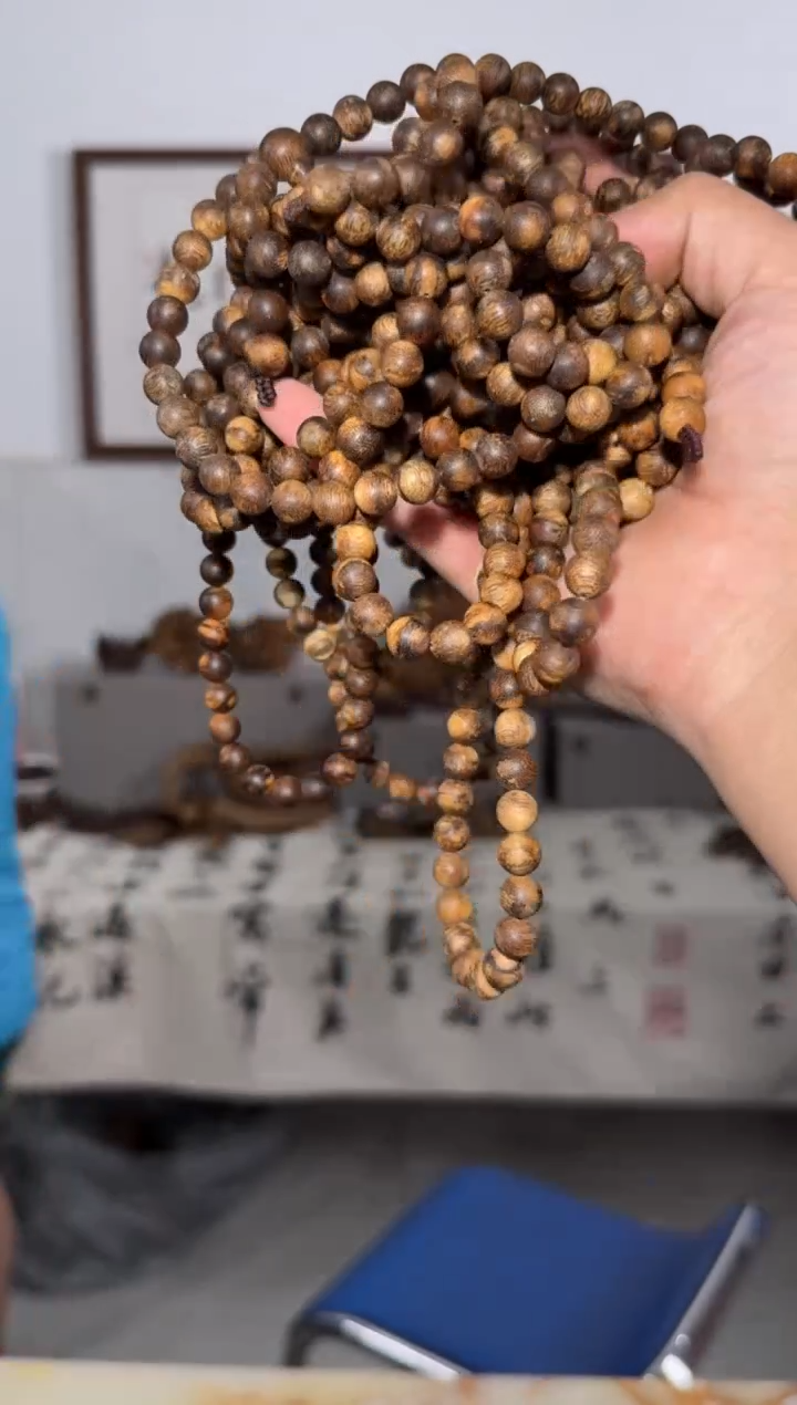 手串沉香0.9-49g沉水达拉干虎斑多样性发一
