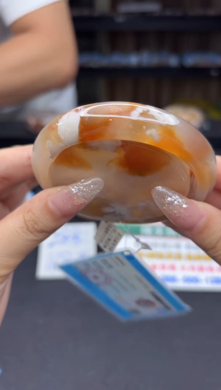 石英质玉手镯未镶嵌204(62圈赠送镯心)