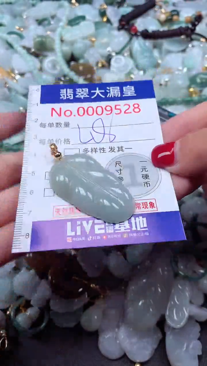 颈饰未镶嵌翡翠9528