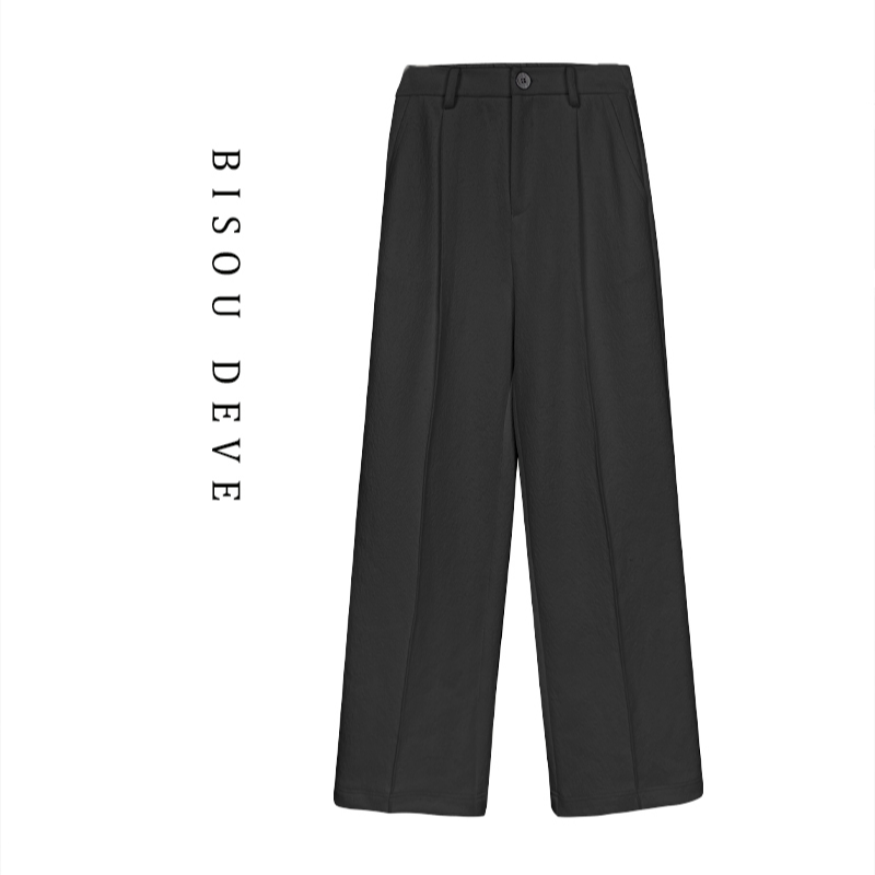 【诗语专属】桑蚕丝&羊毛中缝裤MA01108395