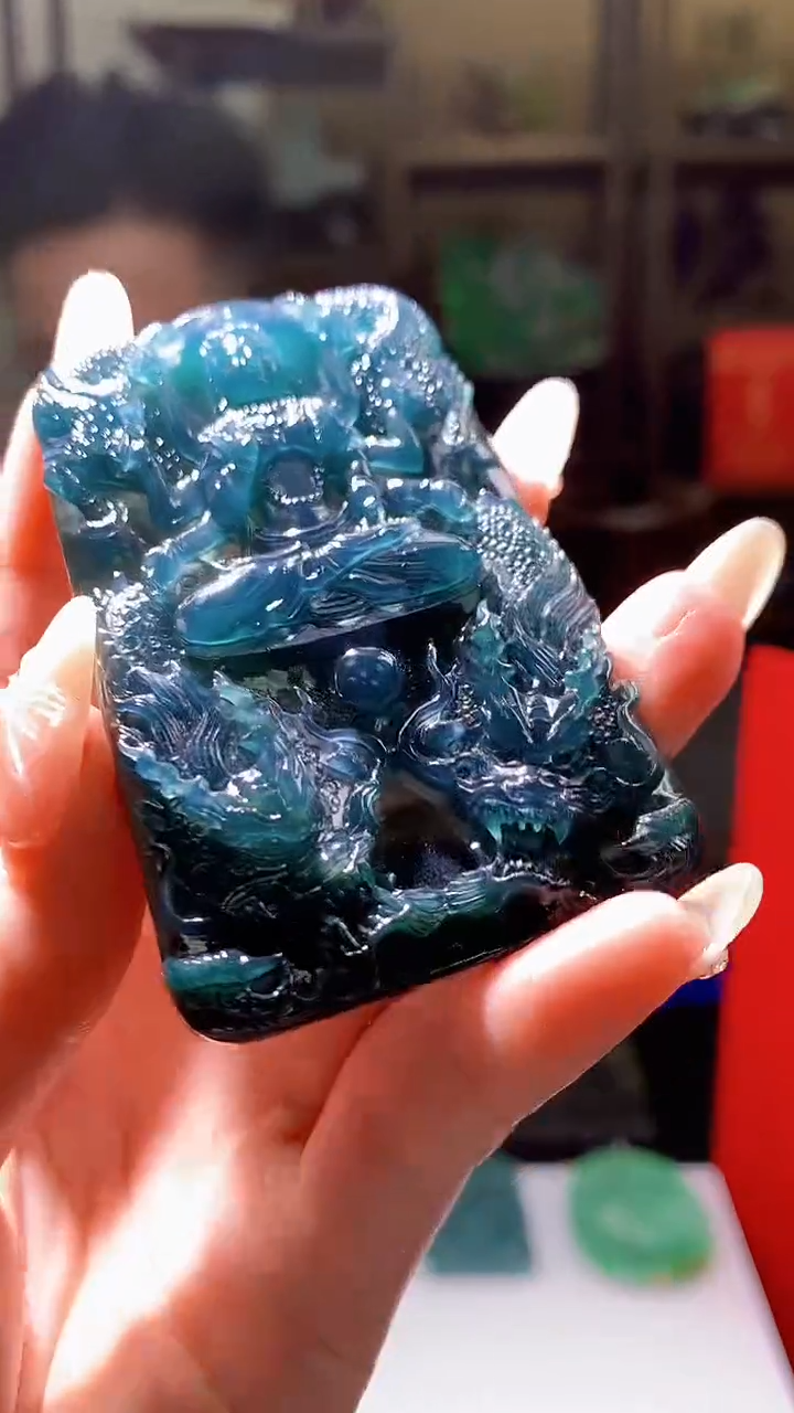 【闪购商品】定制翡翠未镶嵌5143jj-毛货挂件