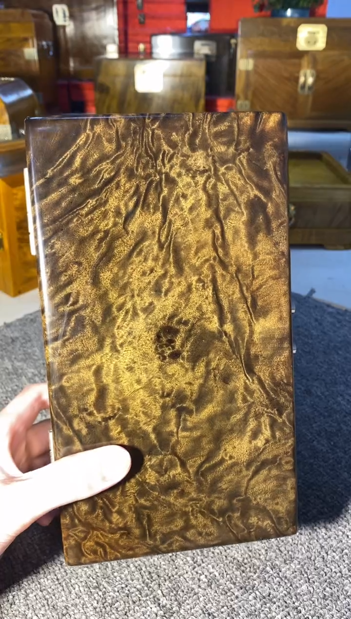 【闪购商品】金丝楠木艺阴沉首饰盒F9