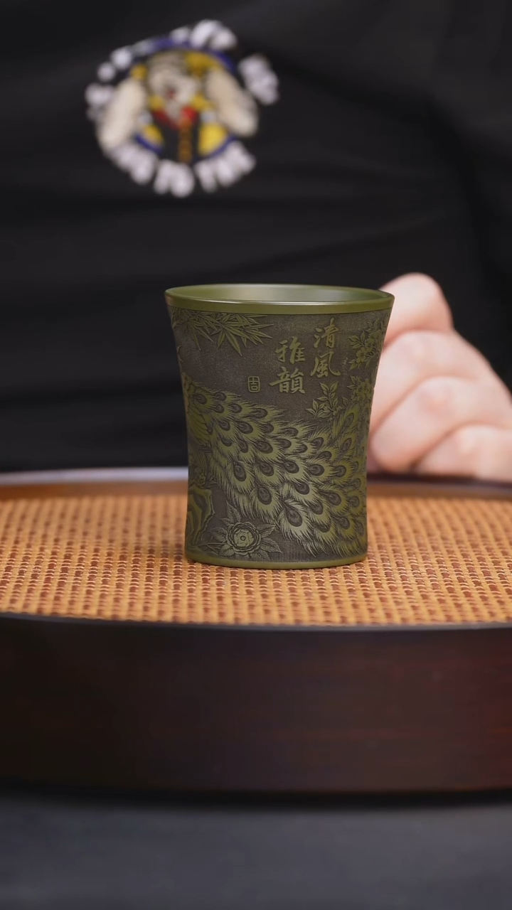 宜兴全手工紫砂杯