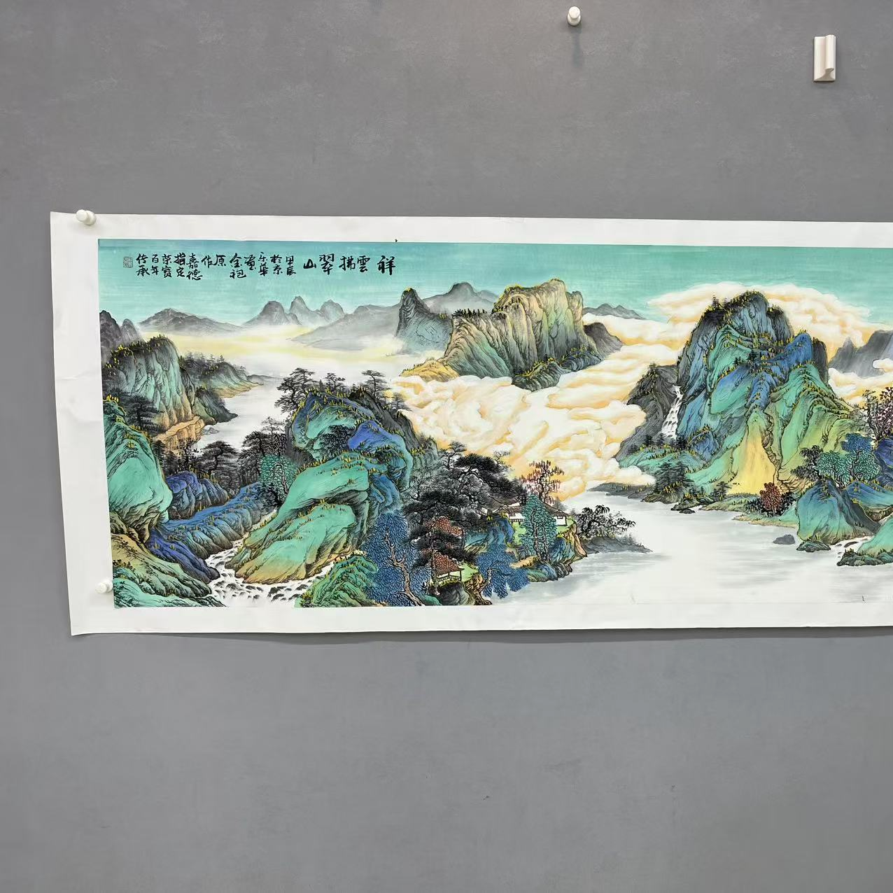 郑乐华绘画作品手绘宣纸绘画ZLH-23