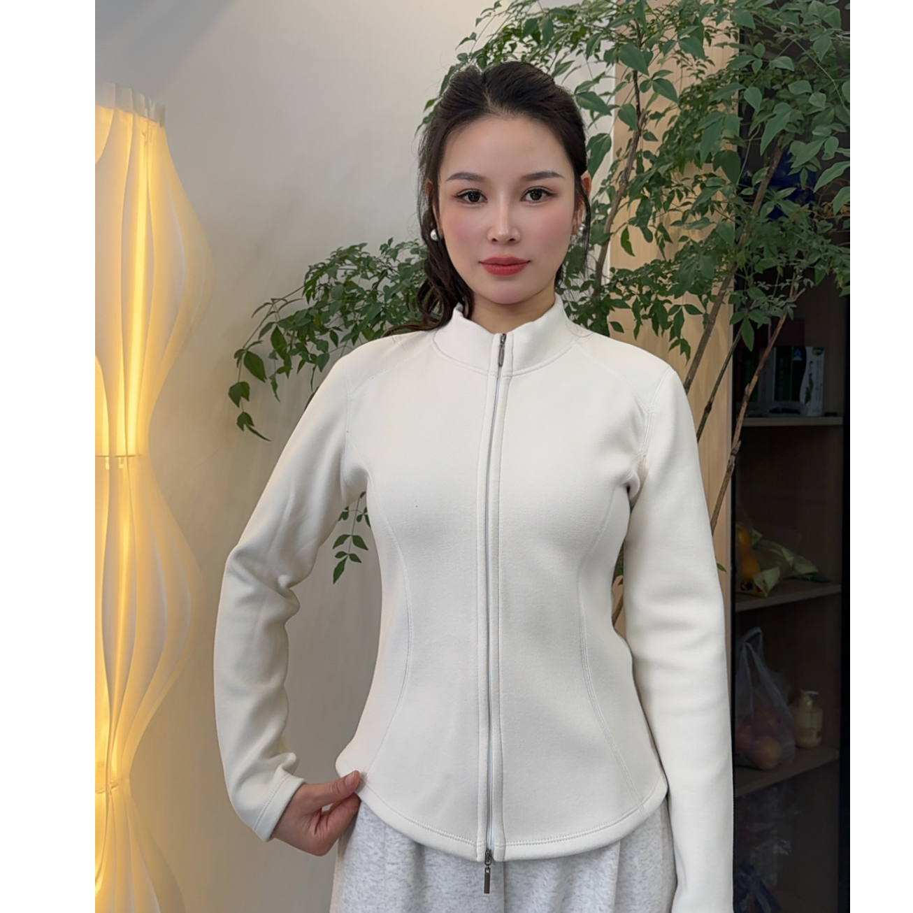 3.0升级立领2025年新款秋冬爆款石墨烯羊绒蚕丝蛋白热能衣时尚