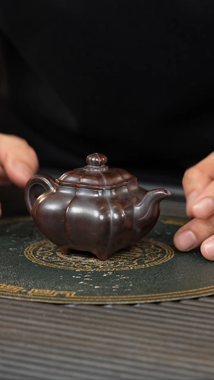 【闪购商品】紫砂茶壶LJ 龙山乌泥 传炉 160cc