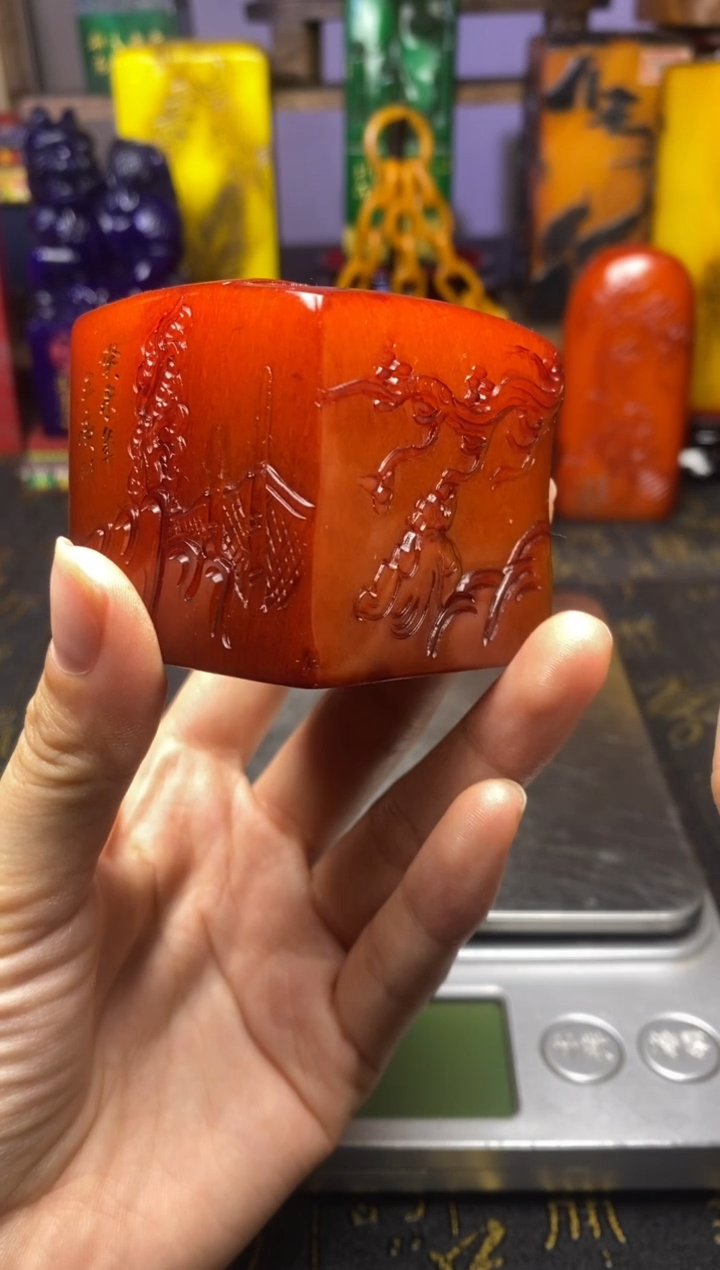 寿山石印石纯天然篆刻石料