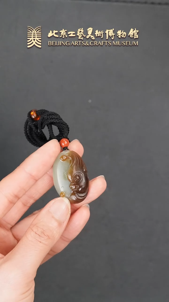 【闪购商品】和田玉挂件未镶嵌B0108GMD083金丝猴