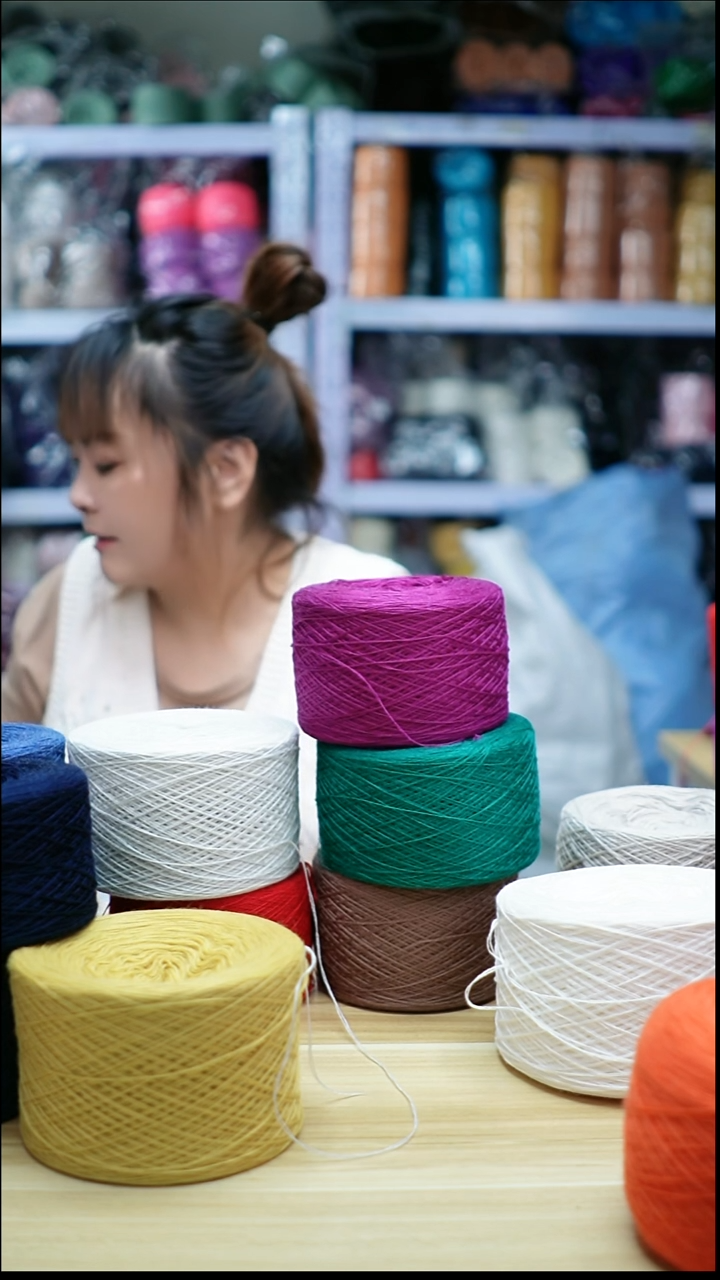 羊毛欢姐手编线A456