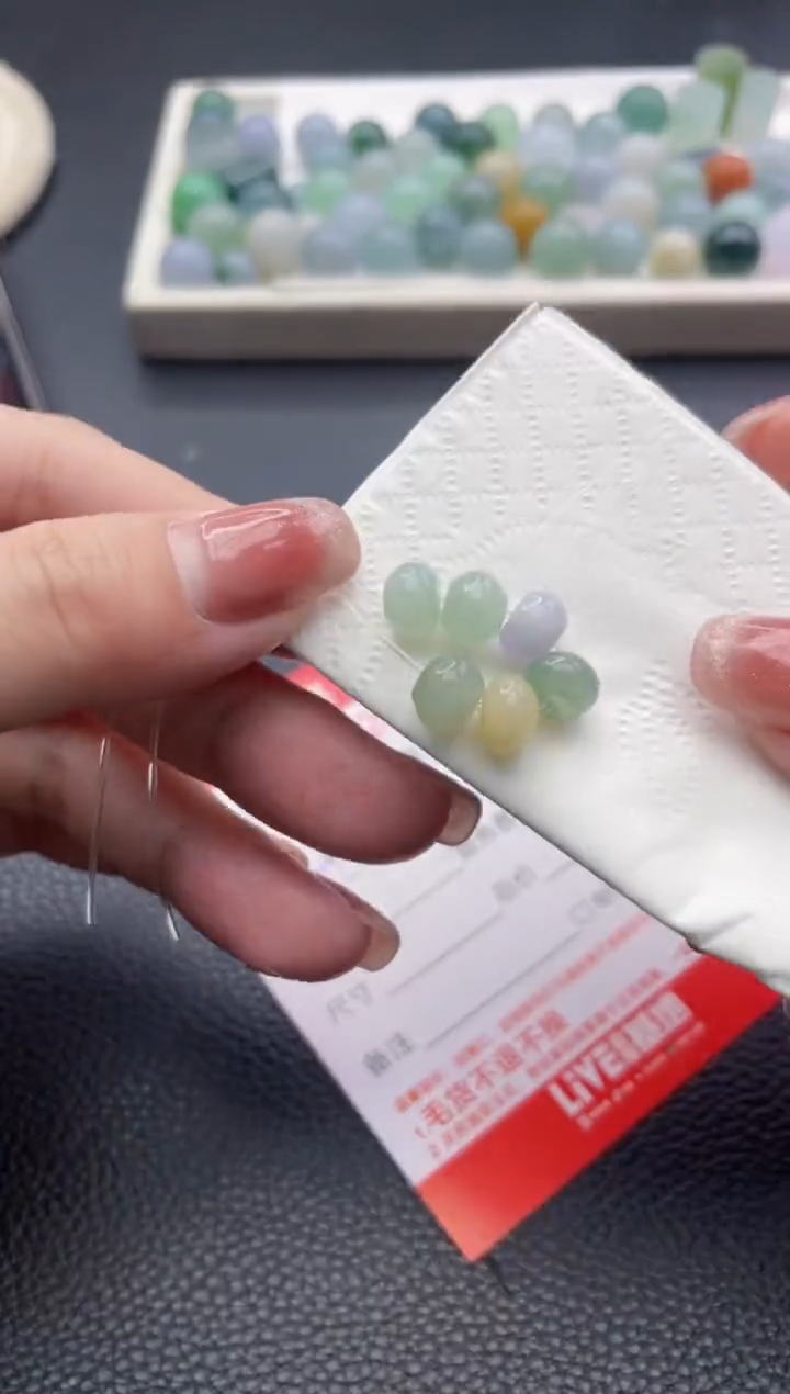 【闪购商品】定制翡翠未镶嵌珠子