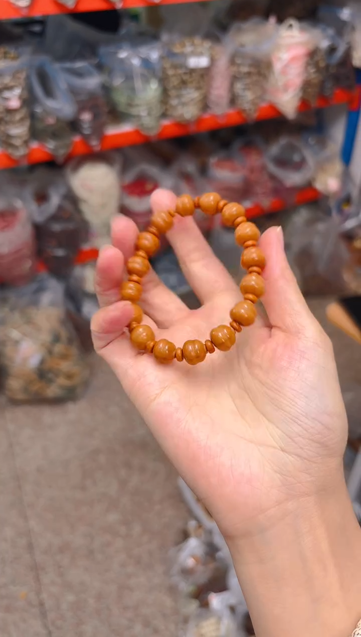吊坠猴头核桃葫芦单圈手串