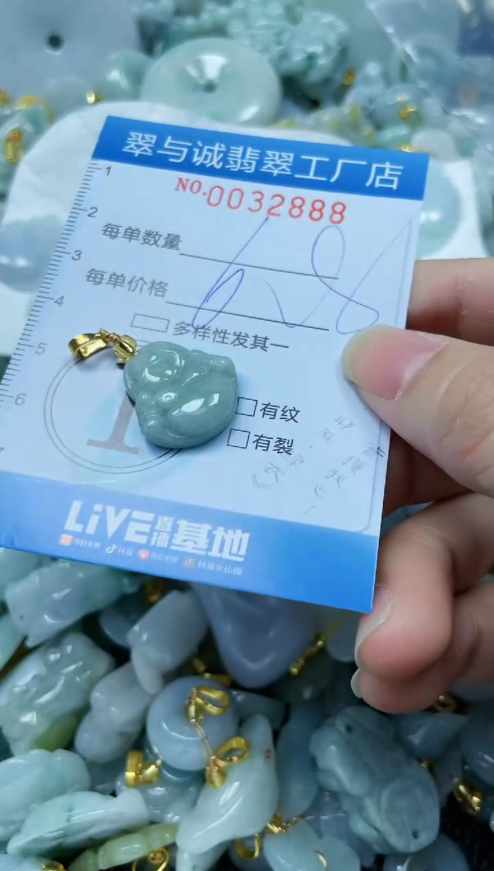 【闪购商品】翡翠颈饰未镶嵌闪购0032888