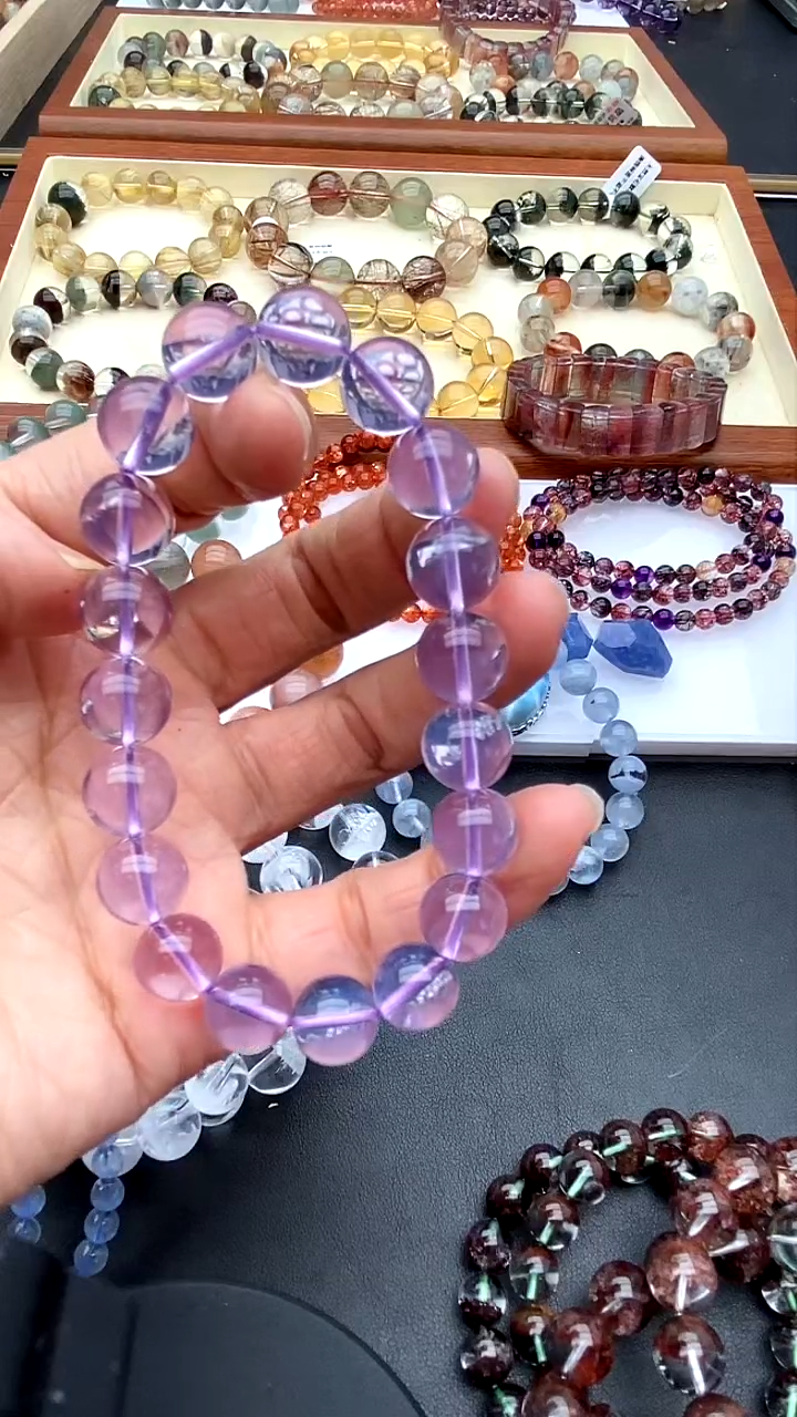 【闪购商品】水晶手链未镶嵌紫玉晶