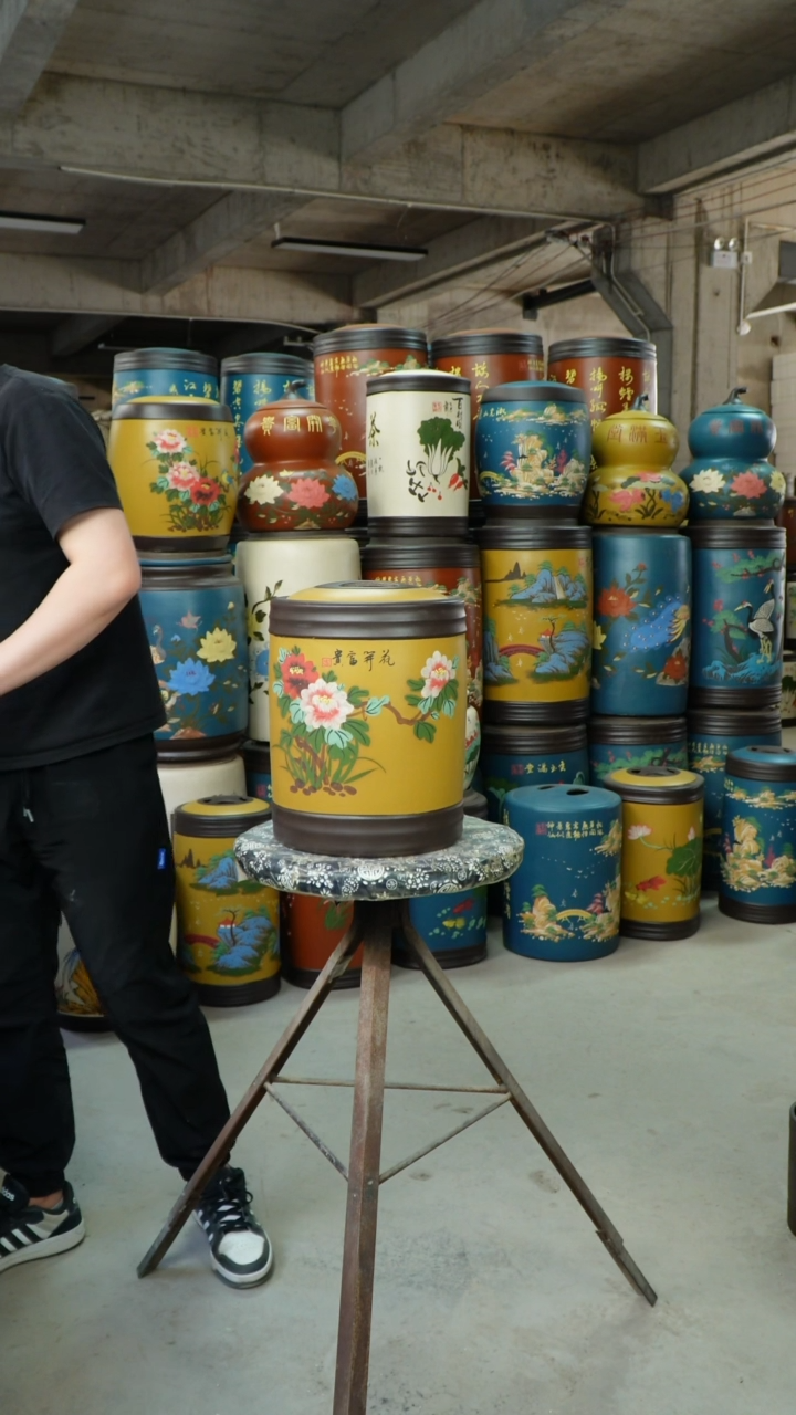 宜兴原矿紫砂茶叶罐