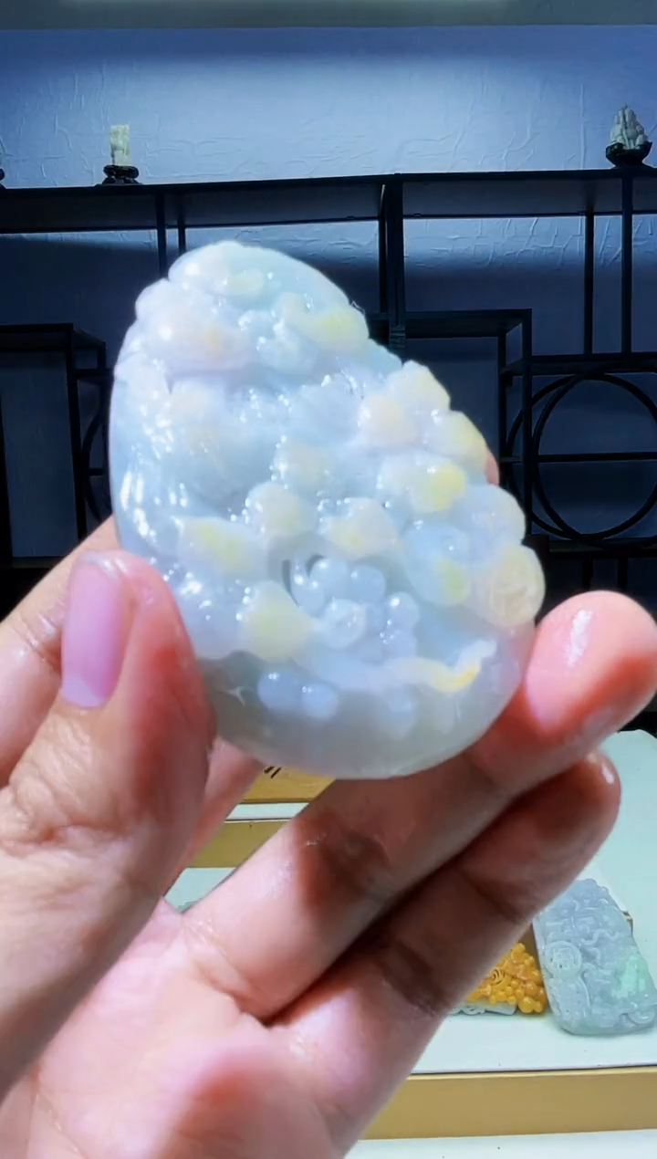 【闪购商品】定制翡翠未镶嵌毛货01250351