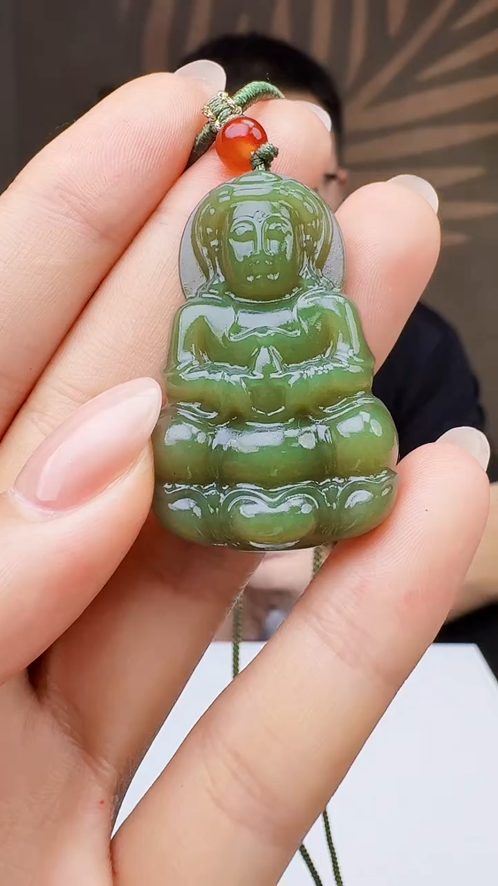 颈饰未镶嵌和田玉天然和田玉（拍一发一）