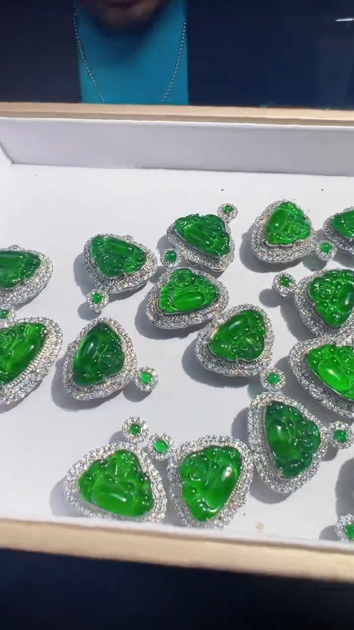 【闪购商品】定制翡翠未镶嵌佛公商品多样性发货1