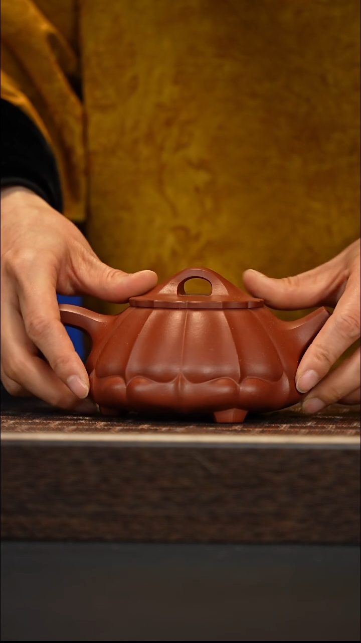 茶壶紫砂宜兴紫砂壶gjf035