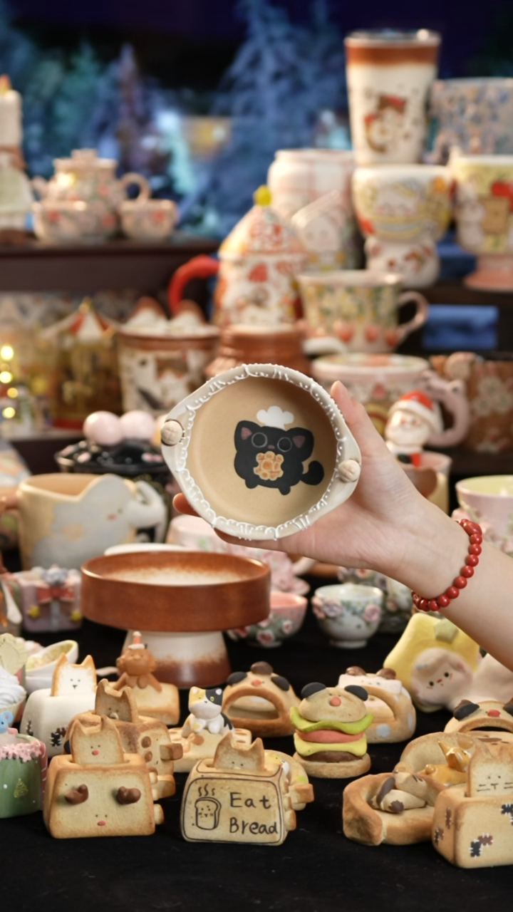 其他陶景德镇釉下彩手绘设计师款陶瓷