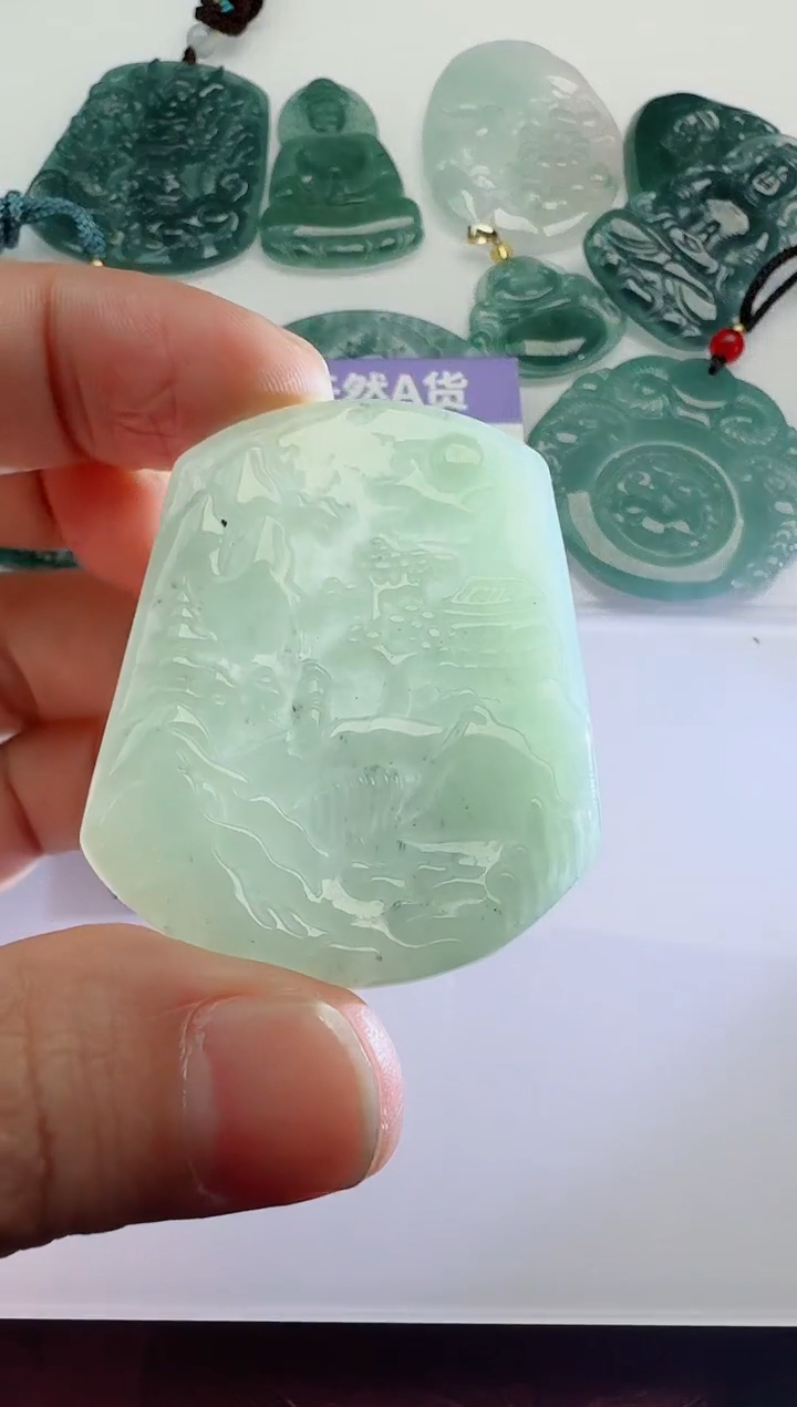 【闪购商品】翡翠吊坠(不含链)未镶嵌11111111