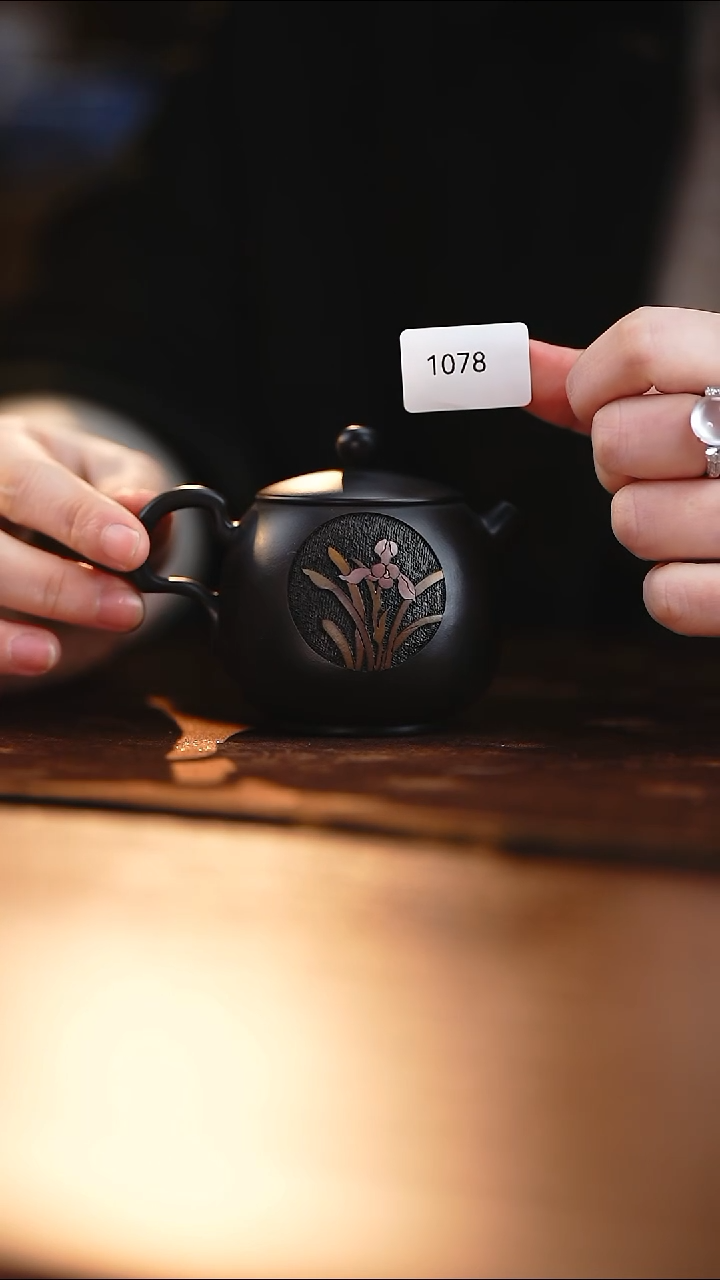 雲梦茶器紫陶茶壶1078