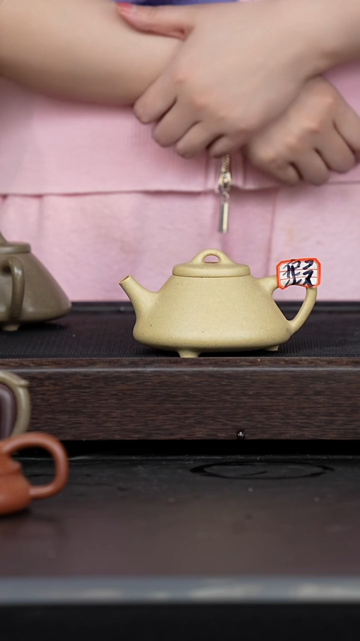 【闪购商品】紫砂茶壶微瑕本绿子冶石瓢