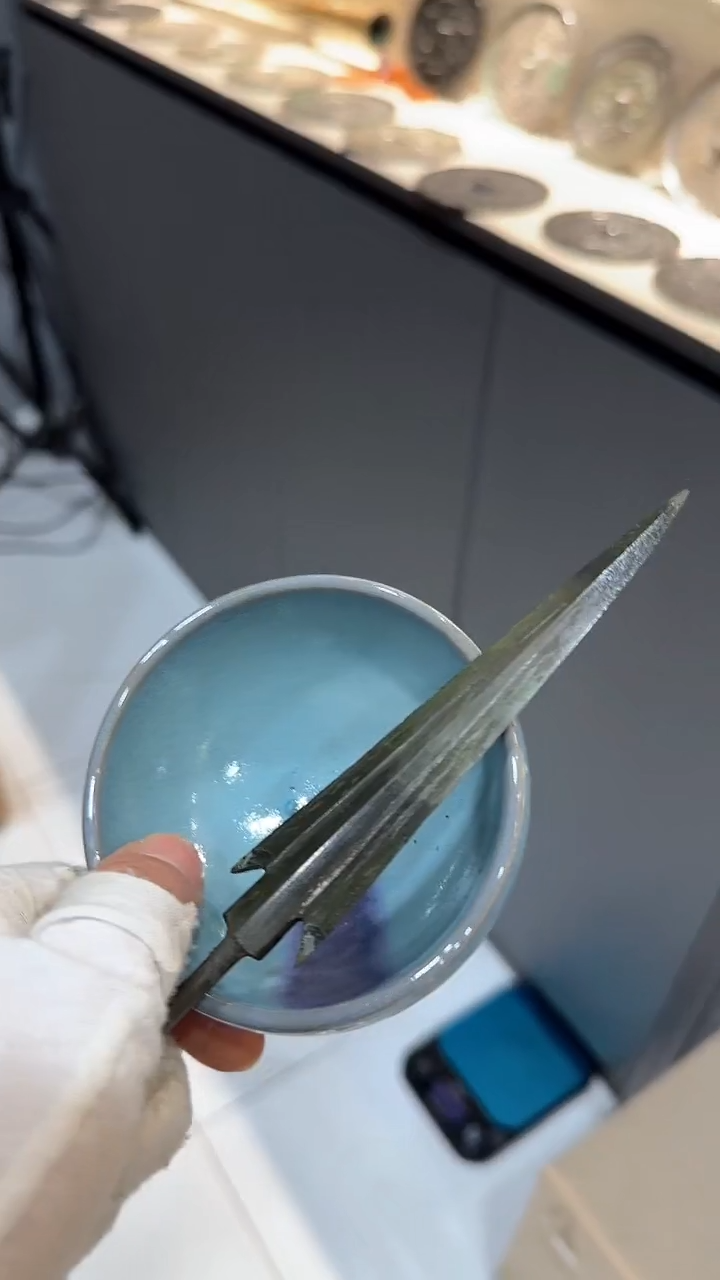 【闪购商品】瓷片店铺推荐官窑笔洗  