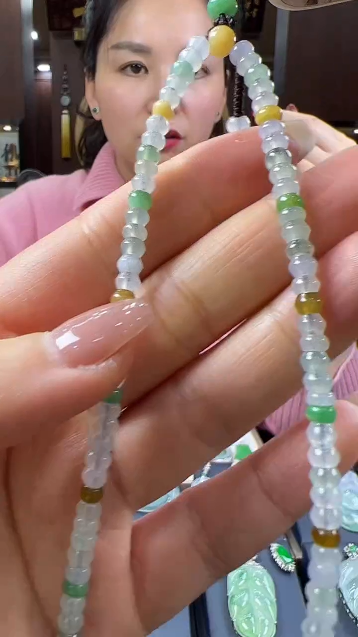 【闪购商品】翡翠挂件未镶嵌手机链