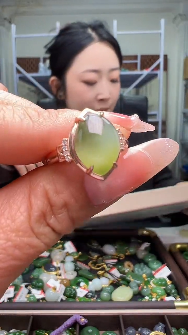 颈饰银S925镶嵌和田玉(多样性发货.发其一)12.24.88